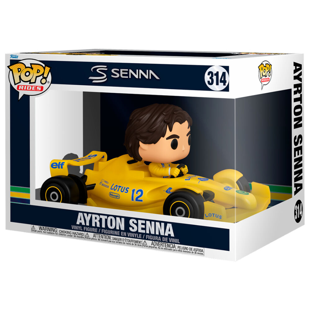 Funko Figura POP Rides Super Deluxe Lotus Ayrton Senna (imagen 2 de 6)