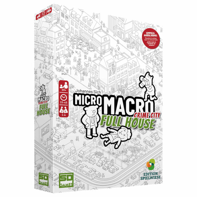 Sd Games Juego de mesa Micro Macro Full house