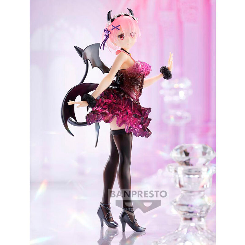 Banpresto Figura Ram Clear & Dressy Re:Zero Starting Life in Another World 22cm (imagen 5 de 6)
