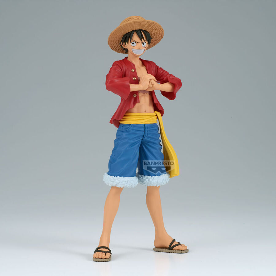 One Piece Figura Monkey D. Luffy Grandline Series Banpresto 19cm