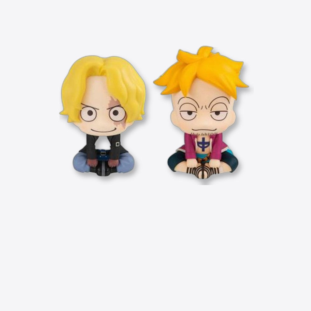 Figura megahouse look up one piece sabo & marco con regalos sorpresa (imagen 6 de 6)