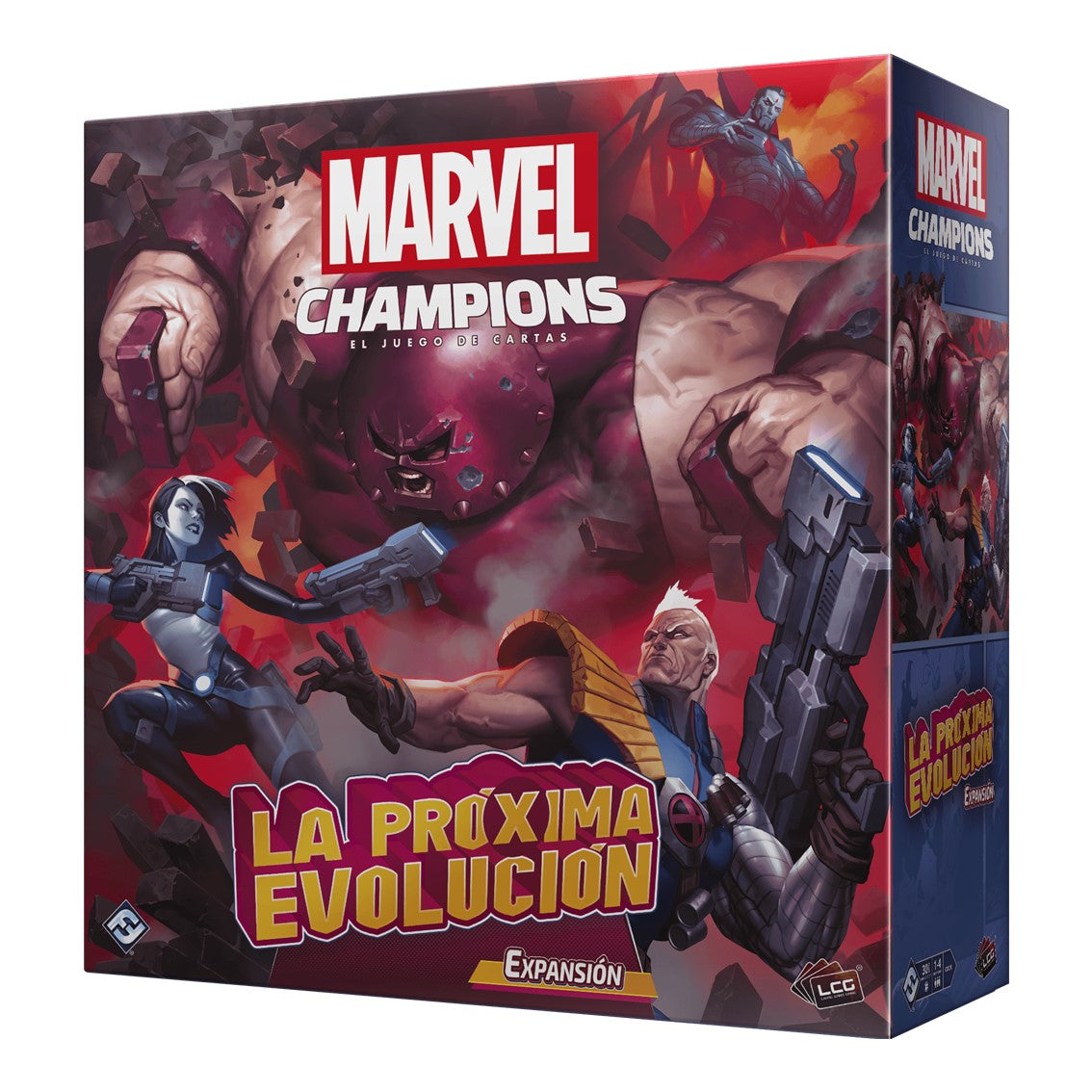 Asmodee Juego de mesa marvel champions la proxima evolucion edad recomendada 14 años