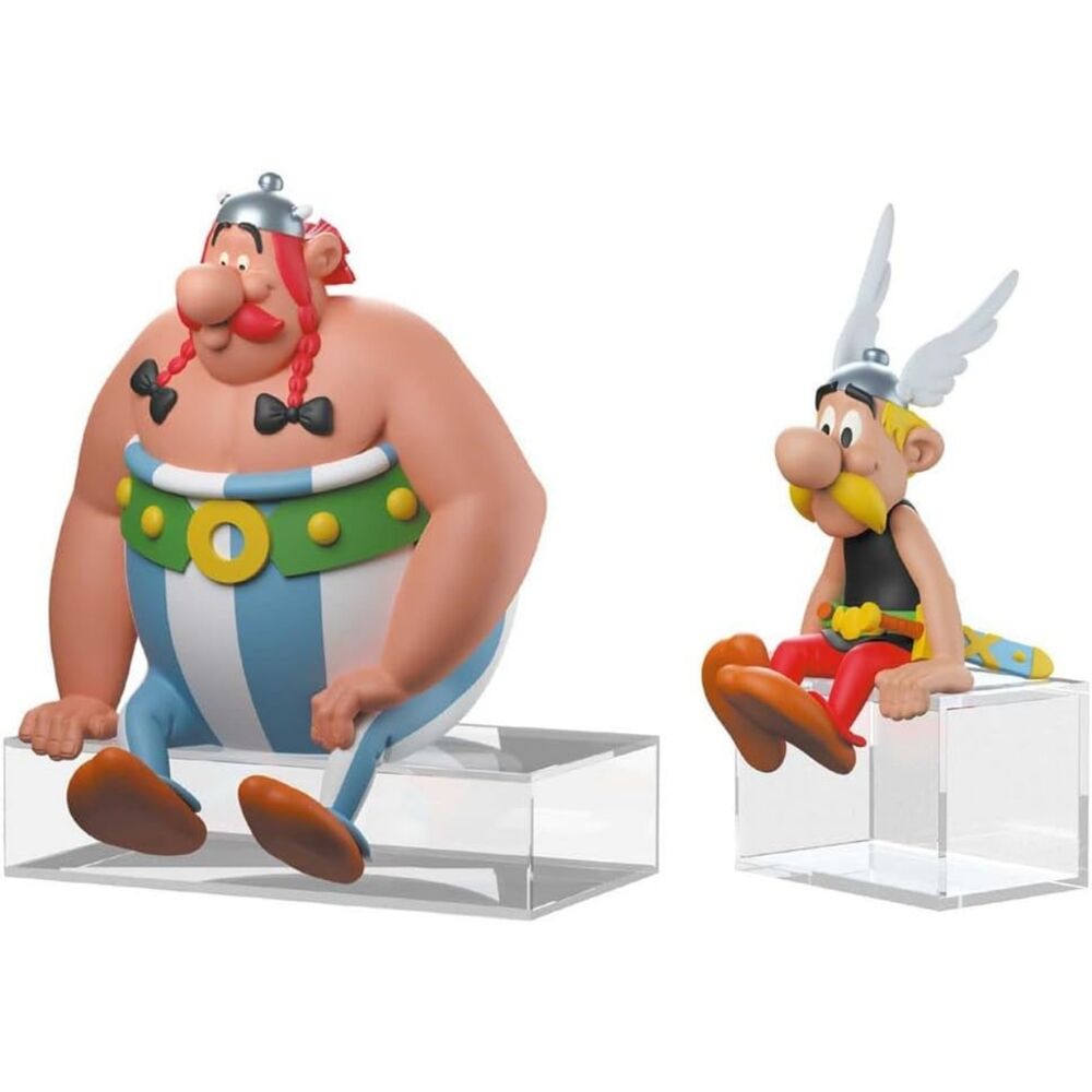 Plastoy Set 2 Figuras Asterix y Obelix 12cm
