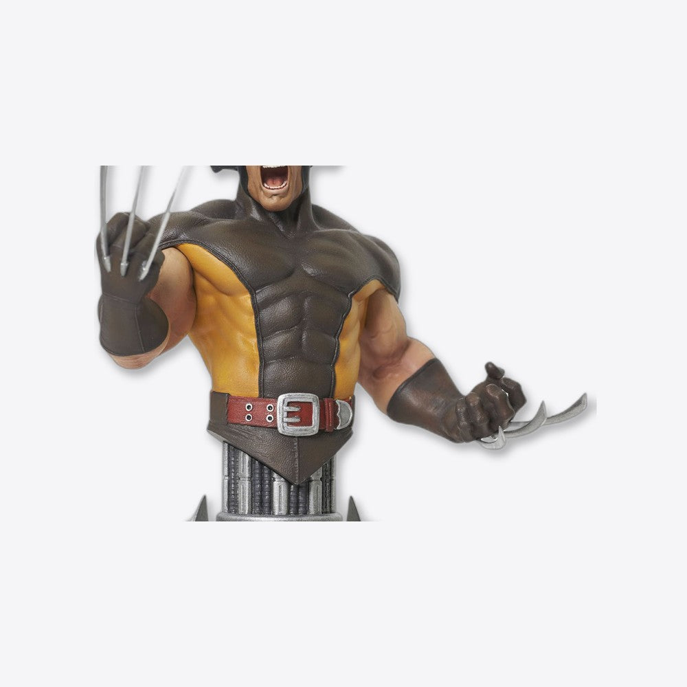 Diamond Select Toys Figura busto diamond collection marvel comic wolverine brown mini busto (imagen 5 de 6)