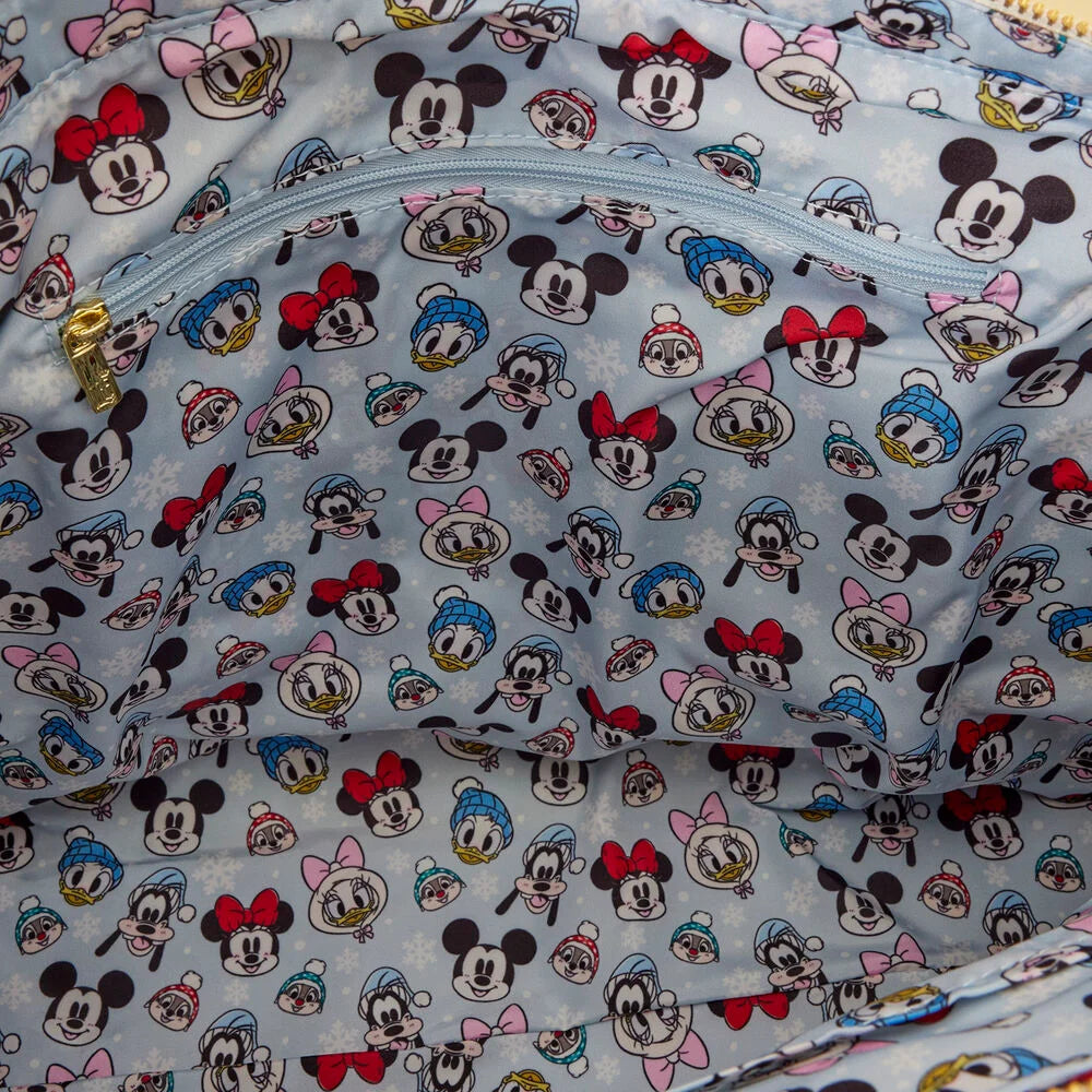 Bolso + monedero Puff Quilt Mickey & Friends Disney Loungefly (imagen 5 de 7)