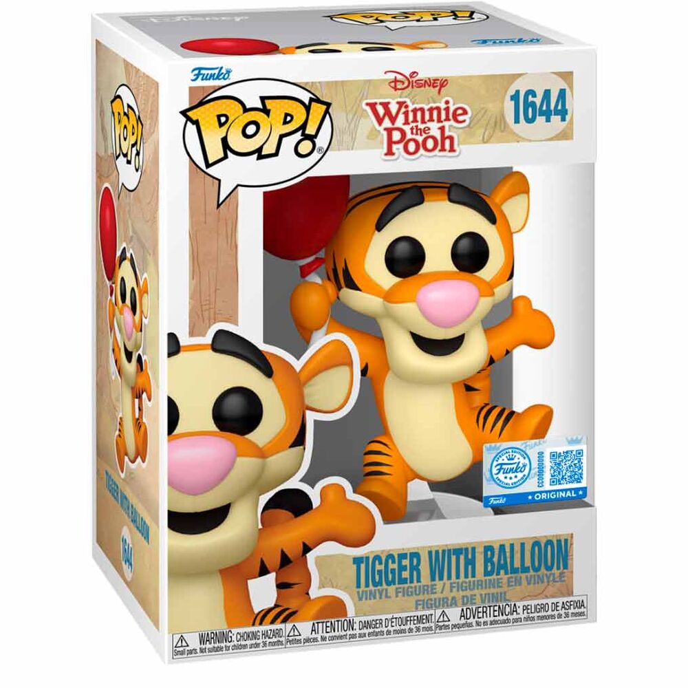 Figura POP Disney Winnie the Pooh Tigger with Ballon | Funko