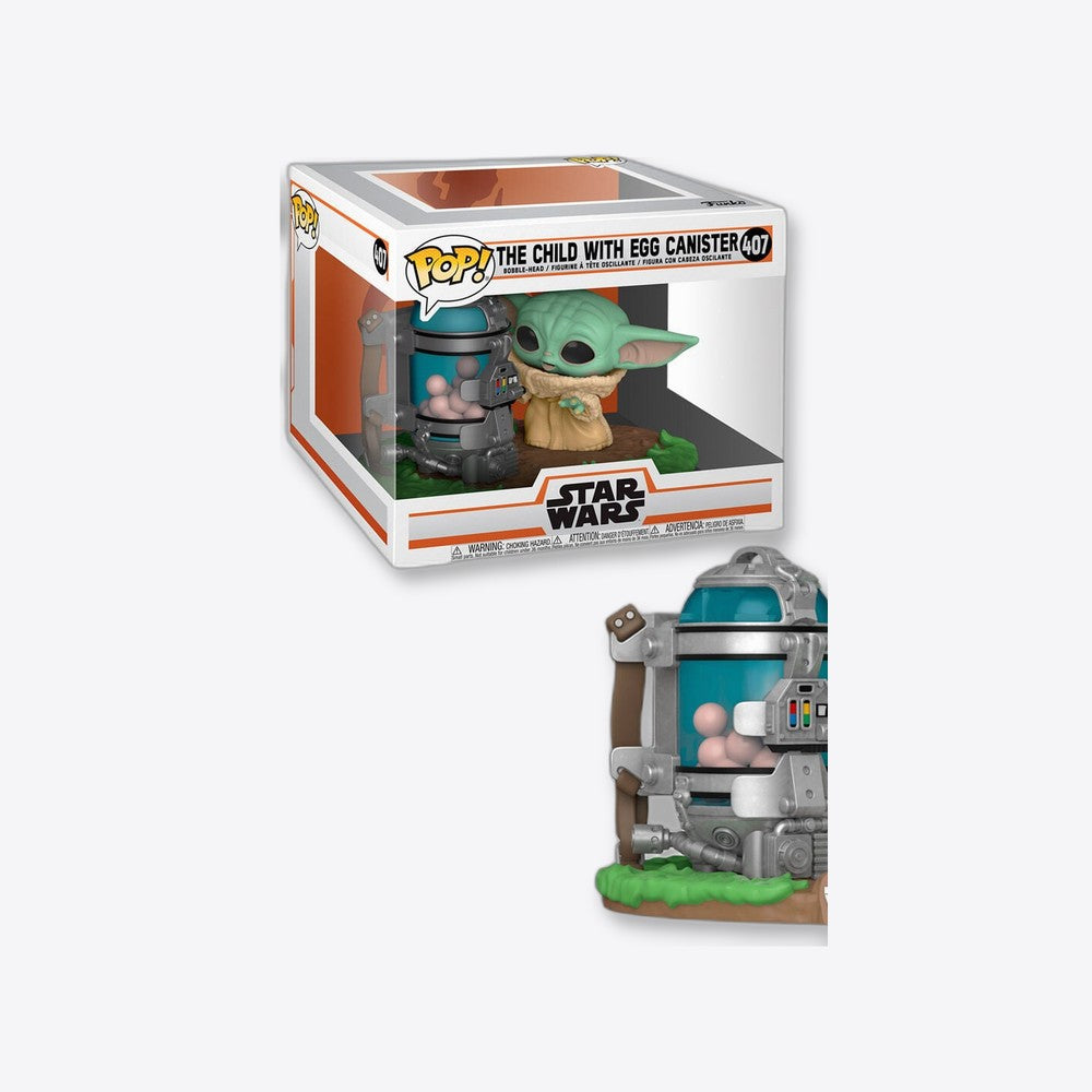 Funko Figura POP Star Wars The Mandalorian Child with Canister (imagen 5 de 6)