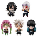 Pack 5 figuras megahouse demon slayer kimetsu no yaiba sailor tanjiro & the hashira set b