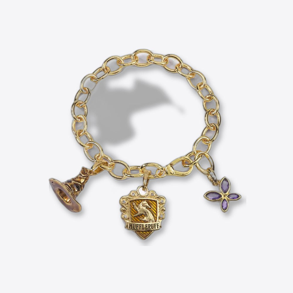 Brazalete the noble collection harry potter lumos hufflepuff (imagen 2 de 6)