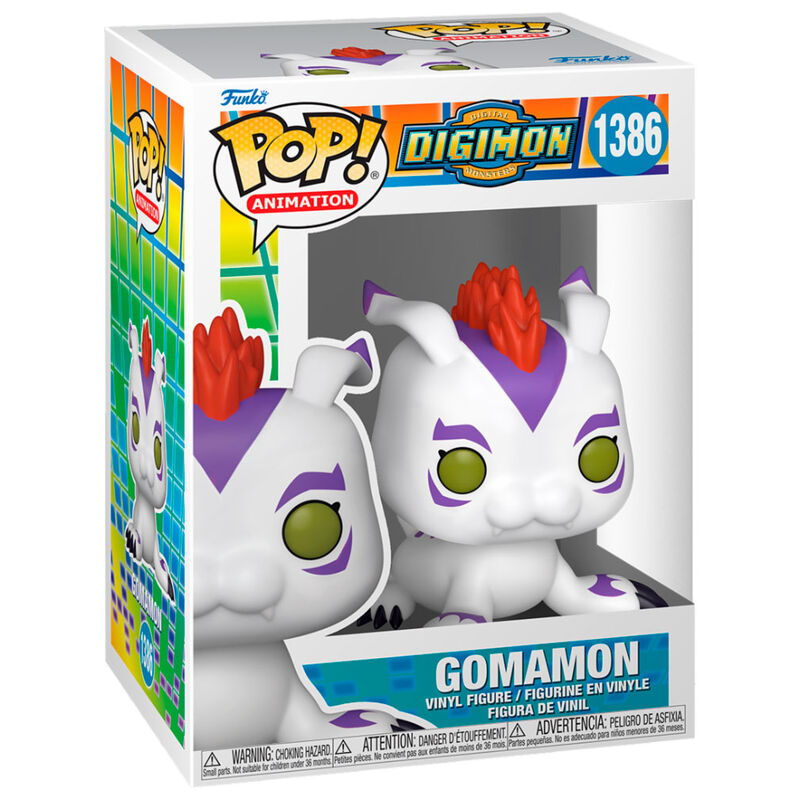 Figura POP Digimon Gomamon - Pop Vinyls | Funko