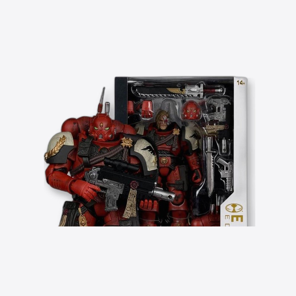 Figura mcfarlane toys warhammer 40k dawn of war 4 captain cyrus elite edition 18cm (imagen 3 de 6)