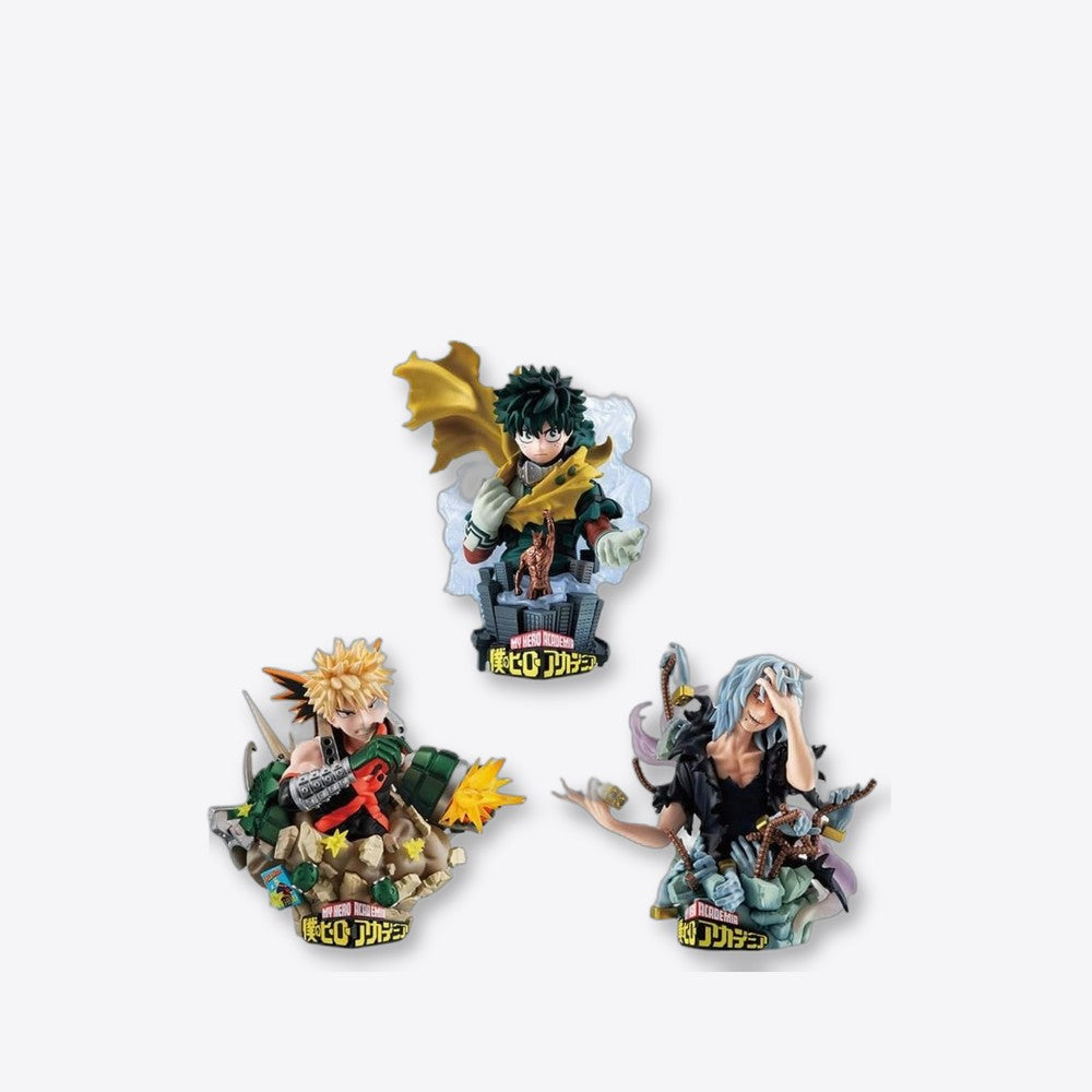 Pack 3 figuras megahouse petitrama ex series 3 my hero academia type - decision (imagen 4 de 6)