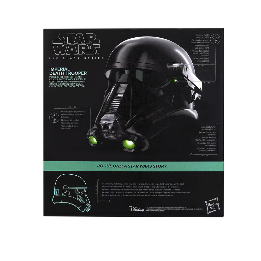 Casco Electrónico Imperial Death Trooper - Réplica | Star Wars
