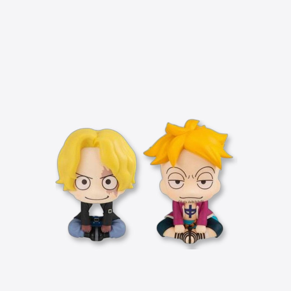 Figura megahouse look up one piece sabo & marco con regalos sorpresa (imagen 4 de 6)
