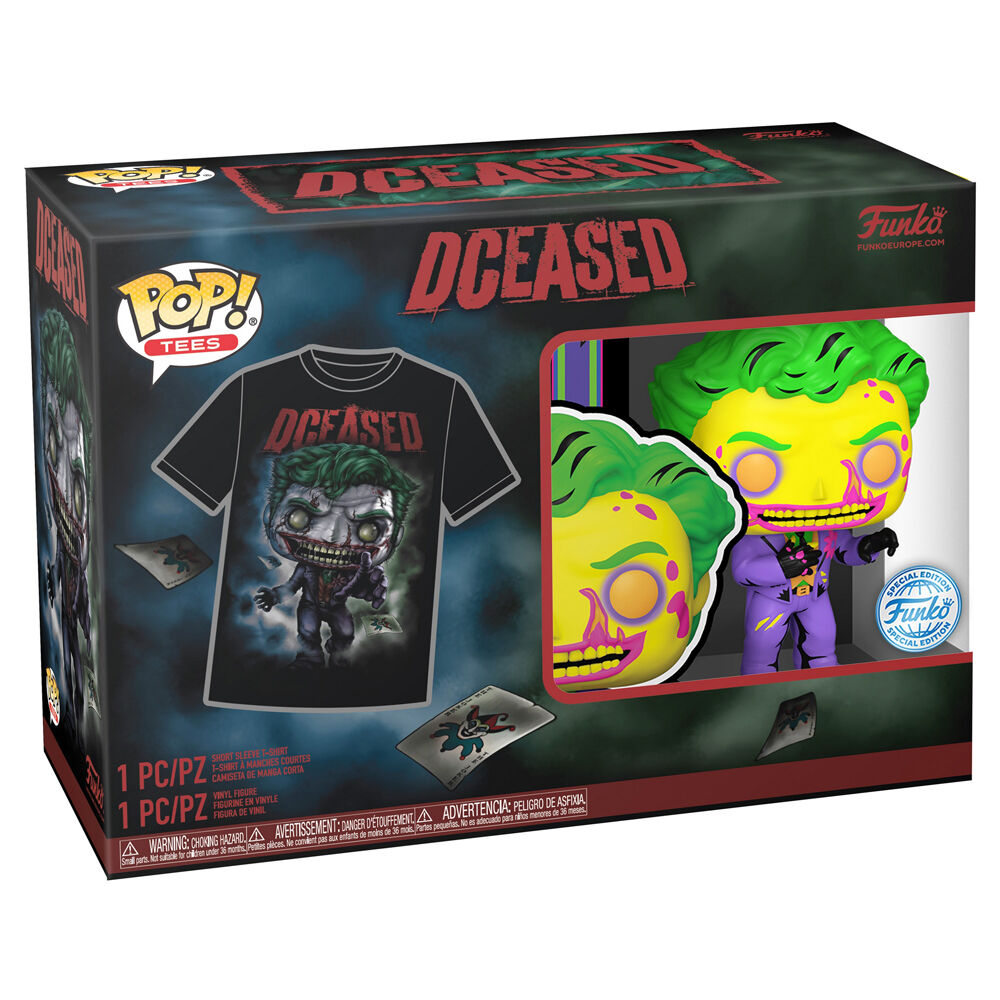 Funko Set figura POP & Tee DC Comics Joker (imagen 2 de 6)