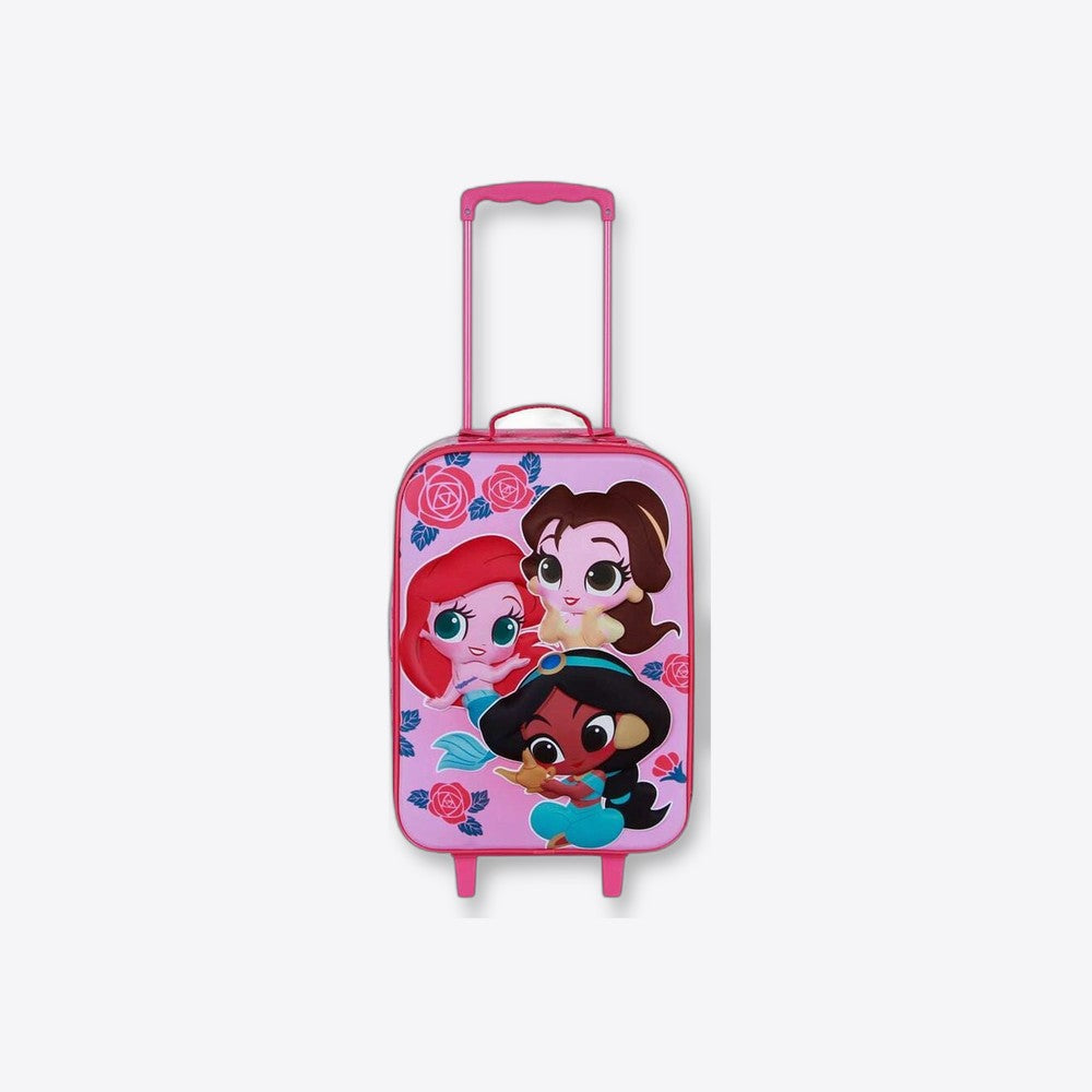 Karactermania Maleta trolley 3D Flowers Princesas Disney 52cm (imagen 5 de 6)