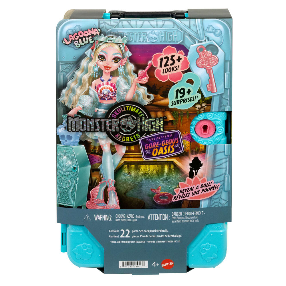 Mattel Muñeca Lagoona Blue Skulltimate Secrets Series 7 Monster High (imagen 5 de 6)