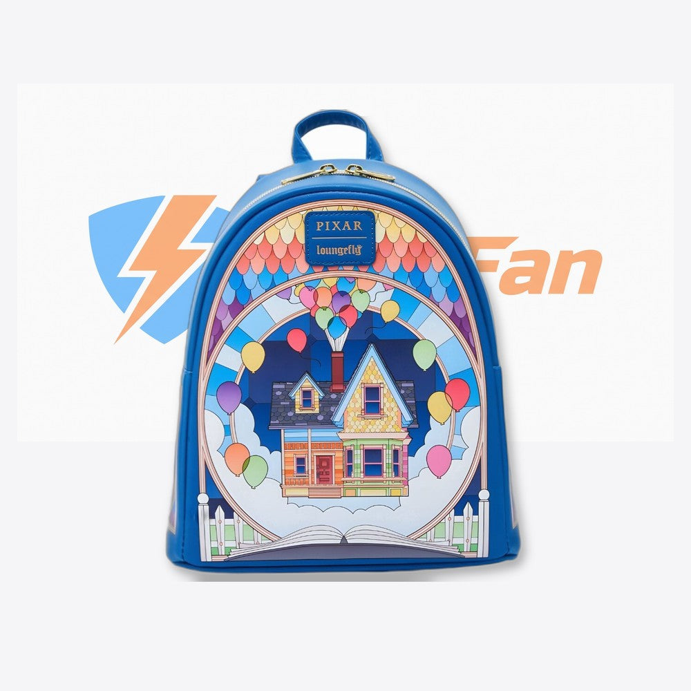 Lf | Lounfefly Mochila Stained Glass Up Disney Pixar Loungefly 26cm (imagen 2 de 6)