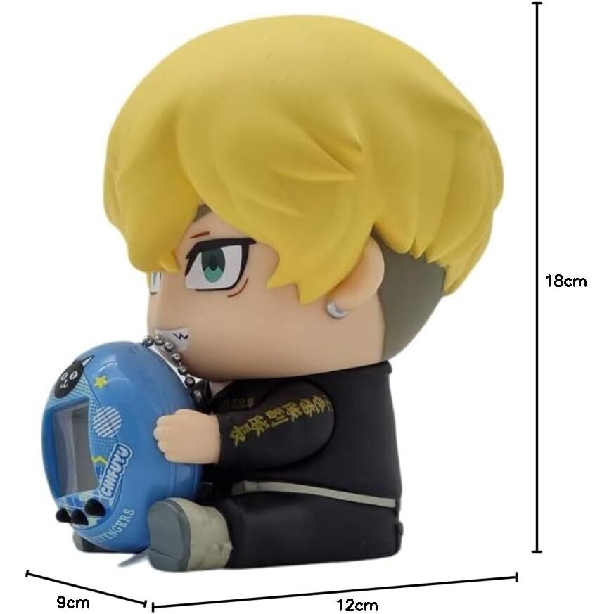 Bandai Figura soporte Chifuyu + Tamagotchi Hugmy Tokyo Revengers (imagen 5 de 6)