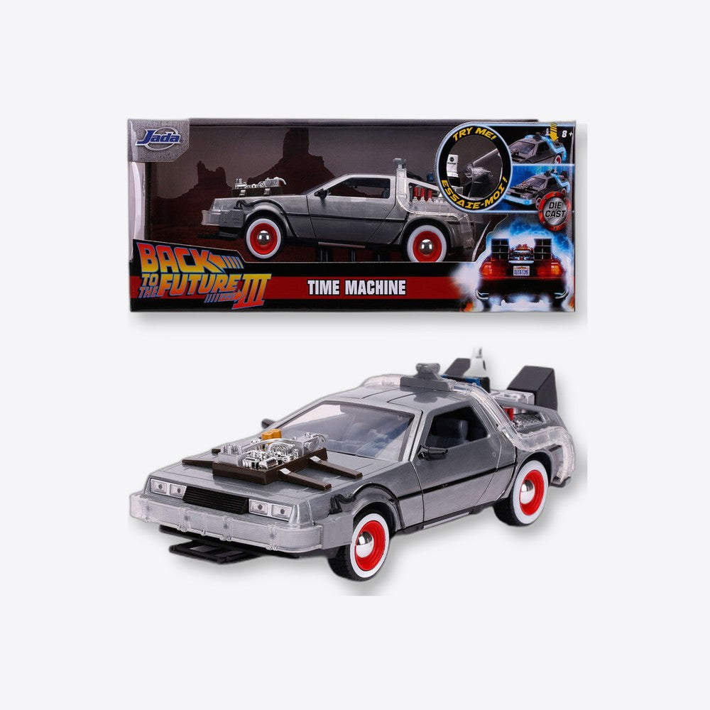 Jada Toys Coche DLorean Regreso al Futuro 3 (imagen 4 de 6)