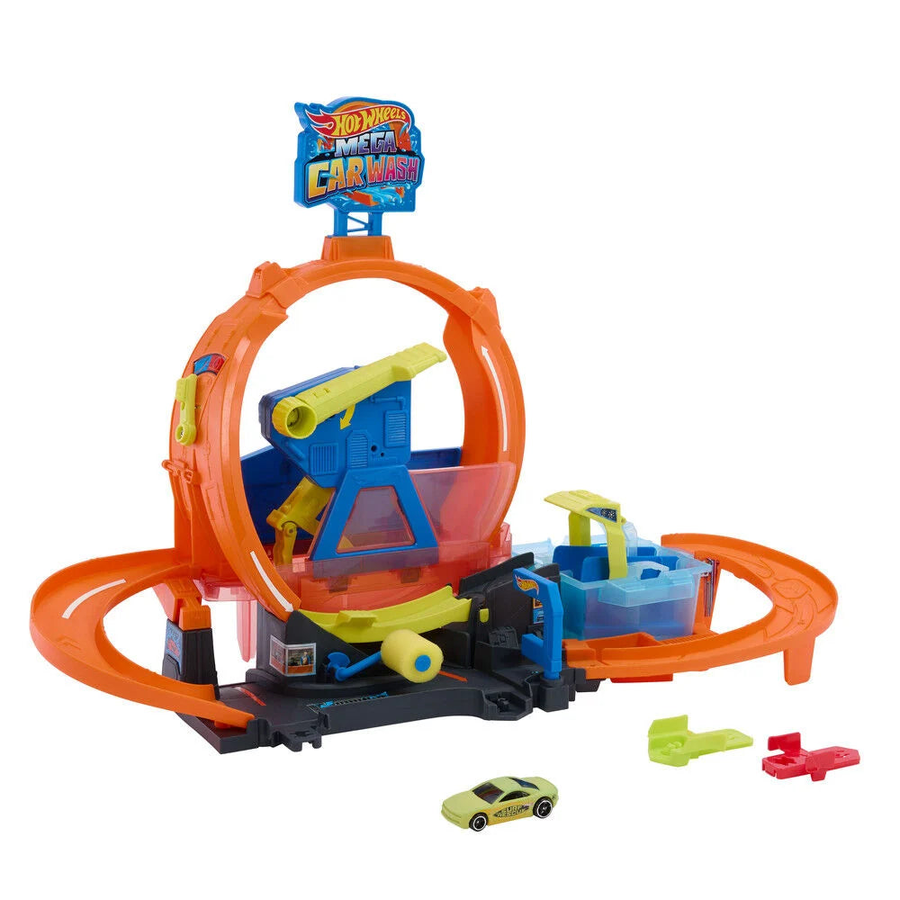 Mattel Pista Lavadero de Coches Hot Wheels