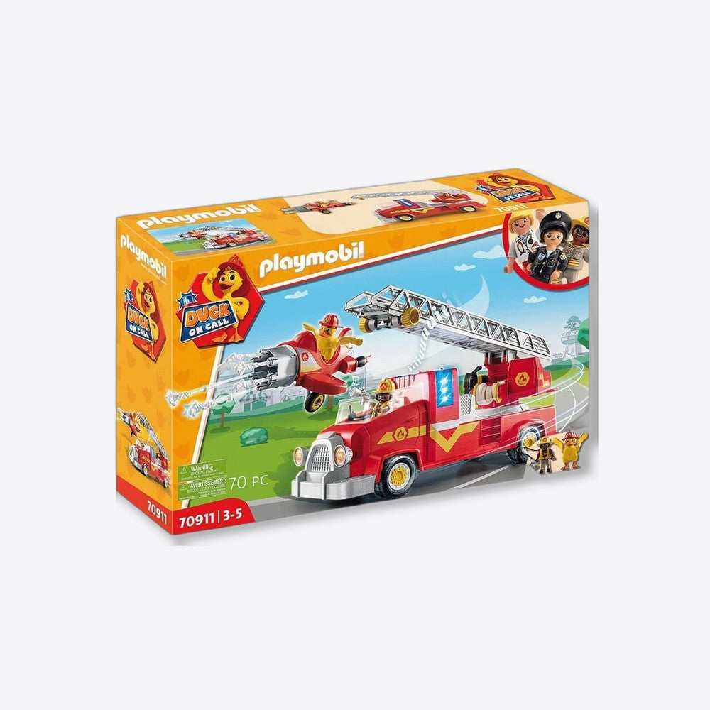 Playmobil duck on call camion de bomberos (imagen 2 de 6)