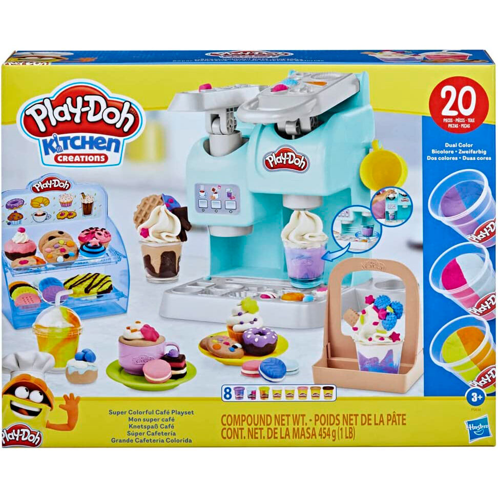 Super cafetera colorida Kitchen Creations Play-Doh (imagen 6 de 7)