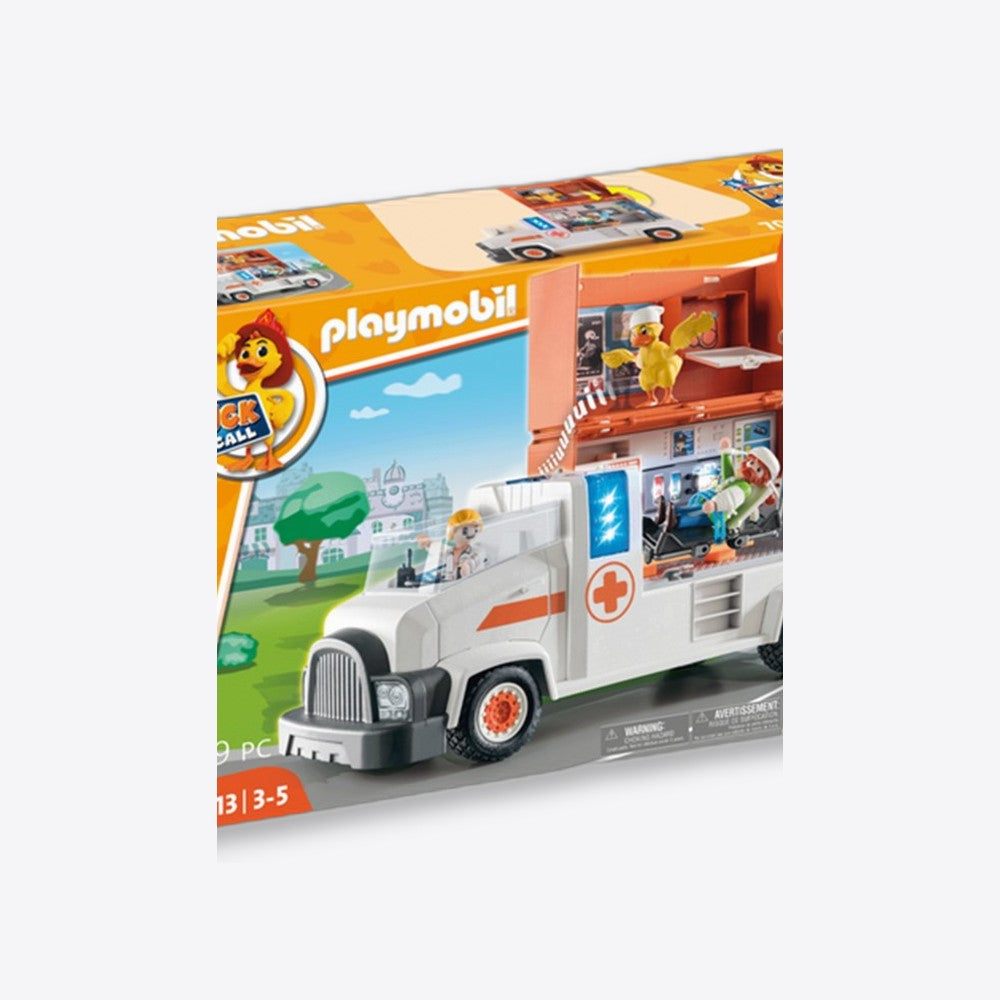 Playmobil duck on call camion ambulancia (imagen 5 de 6)