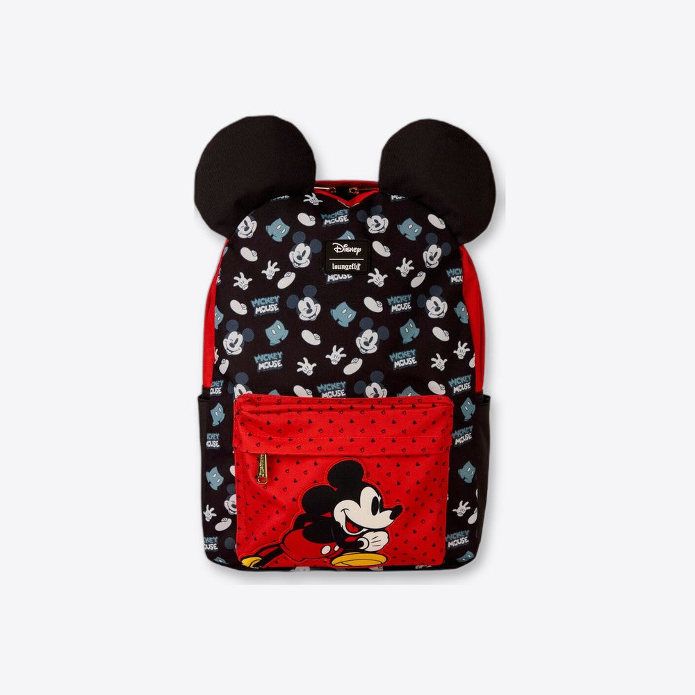 Mochila nylon Mickey Disney Loungefly 43cm (imagen 4 de 6)