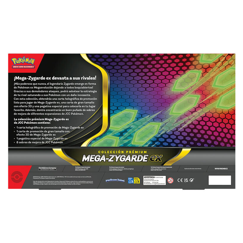 Pokemon Juego De Cartas Blister cartas Premium Ex Mega-Zygarde Pokemon español (imagen 3 de 4)