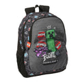 Safta Mochila Graffiti Minecraft 44cm adaptable