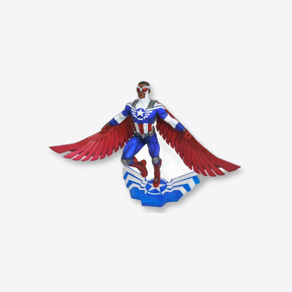 Diamond Select Estatua diorama Captain America Sam Wilson 25cm (imagen 2 de 6)