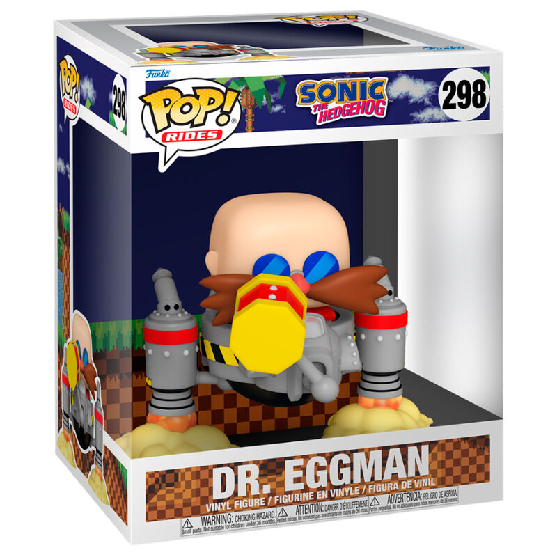 Funko Figura POP Rides Deluxe Sonic the Hedgehog Dr. Eggman (imagen 2 de 6)