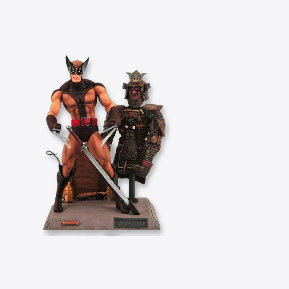 Diamond Select Toys Figura brown wolverine marvel select 18 cm (imagen 6 de 6)