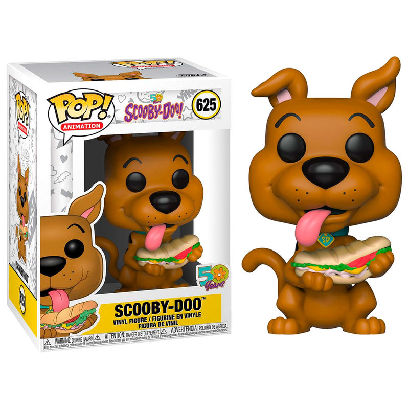 Scooby Doo Figura POP Scooby con Sándwich Funko Colección