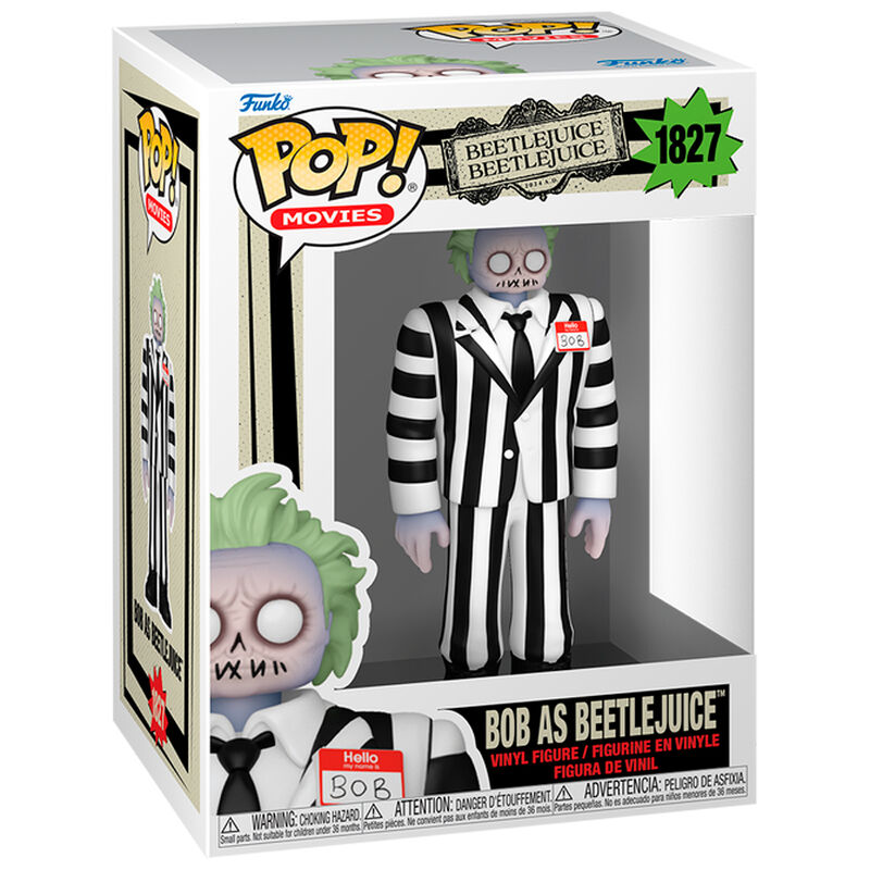 Bitelchus Figura POP Bob as Beetlejuice Funko Colección