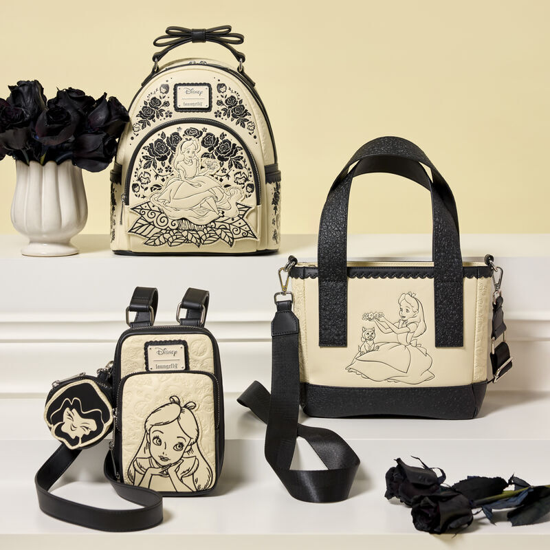 Bolso bandolera + monedero Alicia en el Pais de las Maravillas Disney Loungefly (imagen 5 de 7)