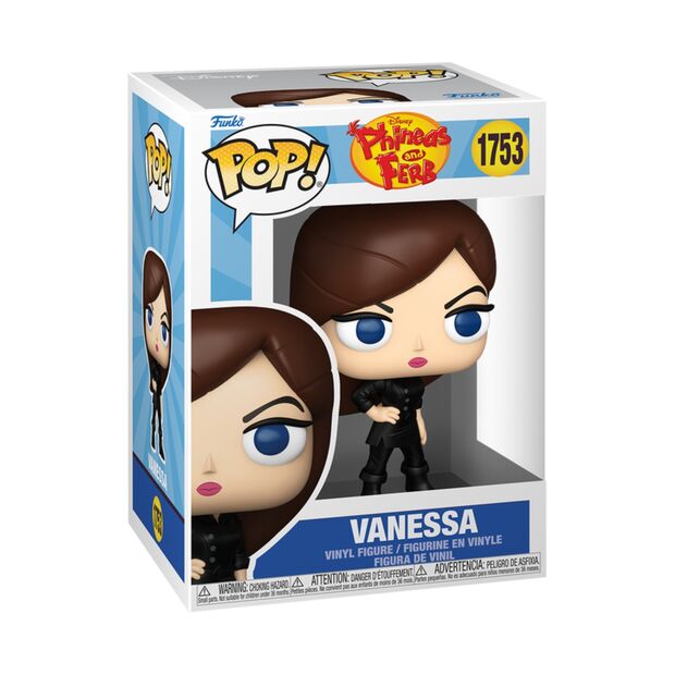 Disney Phineas y Ferb Figura POP Vanessa Doofenshmirtz Funko