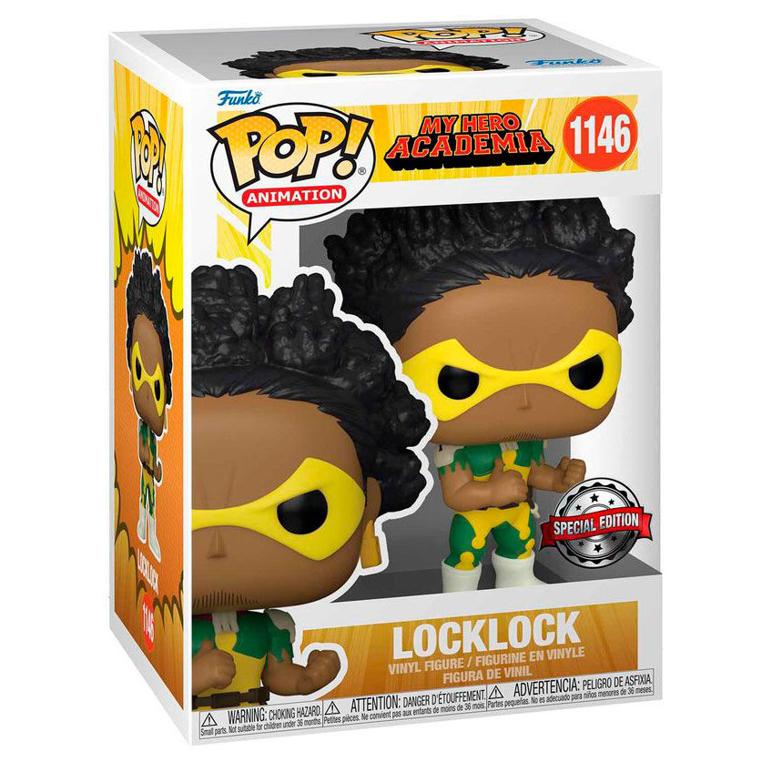 Funko Figura POP My Hero Academia Locklock Exclusive (imagen 2 de 3)