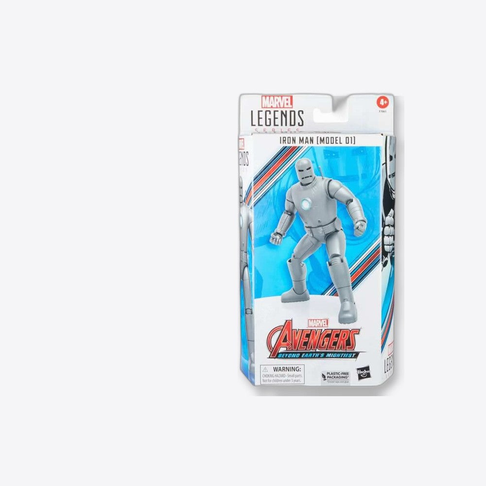 Figura hasbro marvel legends series avengers iron man model 01 (imagen 4 de 6)