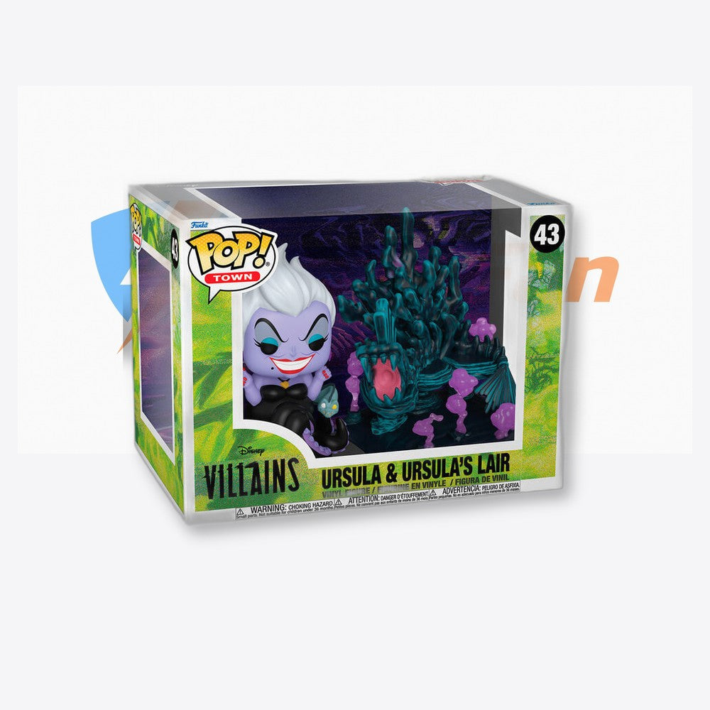 Funko Figura POP Town Disney Villains Ursula & Ursulas Lair (imagen 3 de 6)