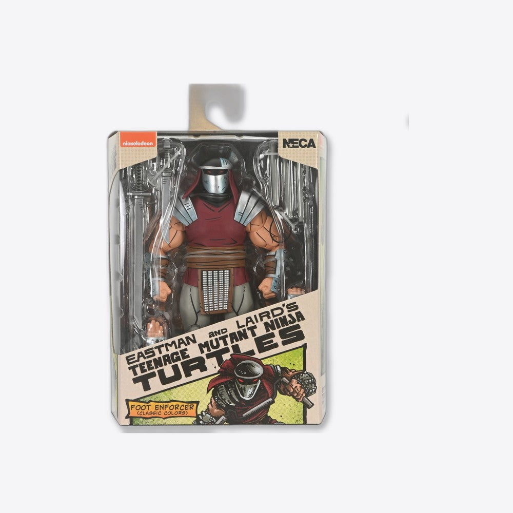 Figura neca teenage mutant ninja turtles mirage comics foot enforcer classic colors scale action 18cm (imagen 2 de 6)