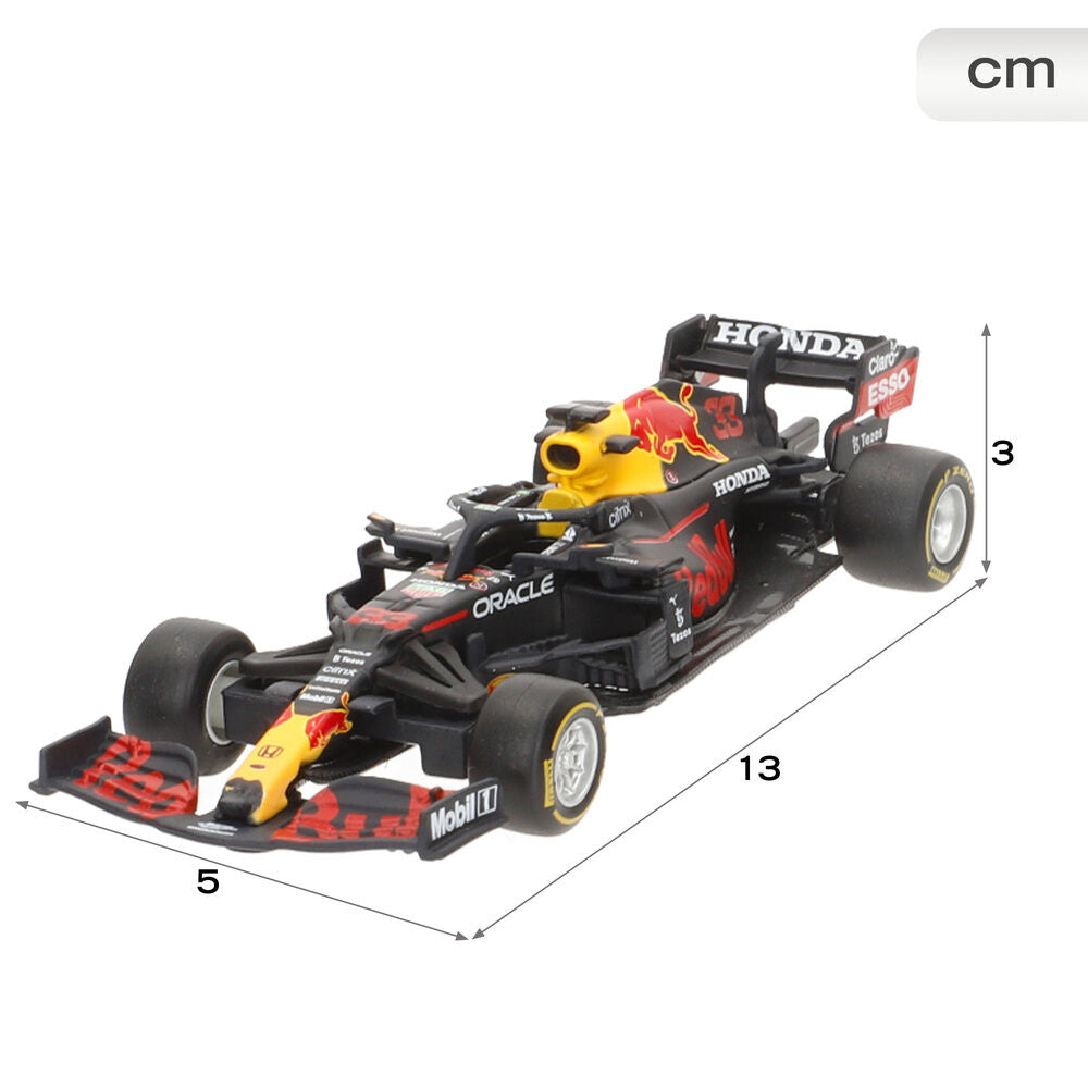 Red Bull Racing Set 4 Coches F1 Metal Burago
