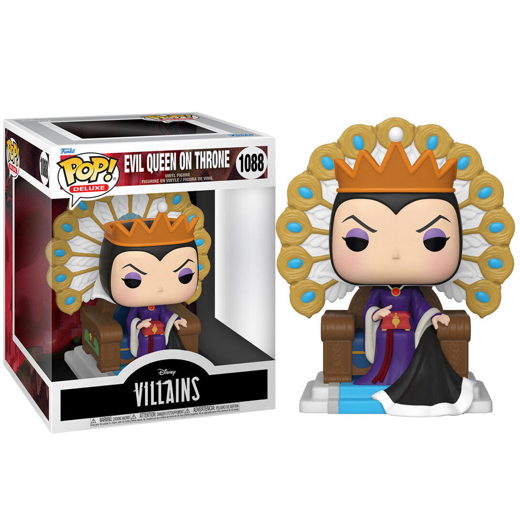 Figura POP Villains Evil Queen on Throne - Pop Vinyls | Villains