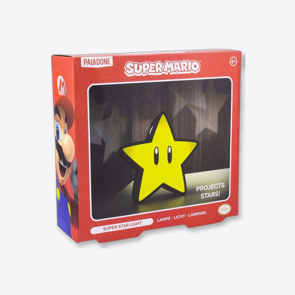 Lampara paladone super mario super estrella 25 cm (imagen 2 de 6)