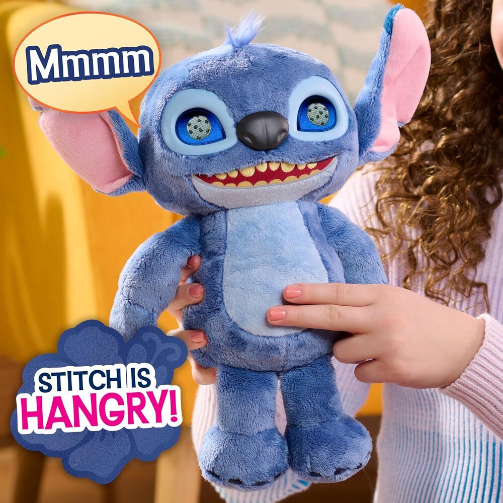 Just Play Peluche interactivo Stitch Disney 30cm (imagen 9 de 10)