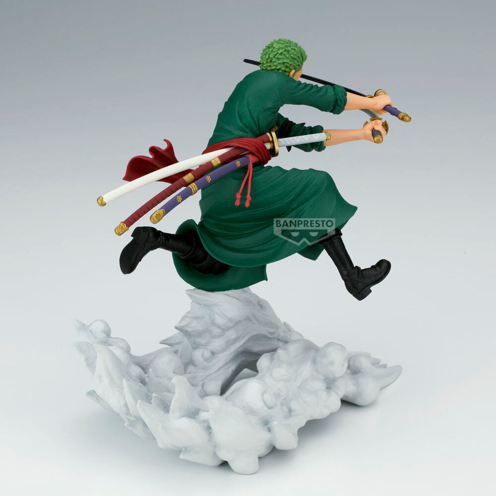 Banpresto Figura Roronoa Zoro Senkozekkei One Piece 15cm (imagen 3 de 5)