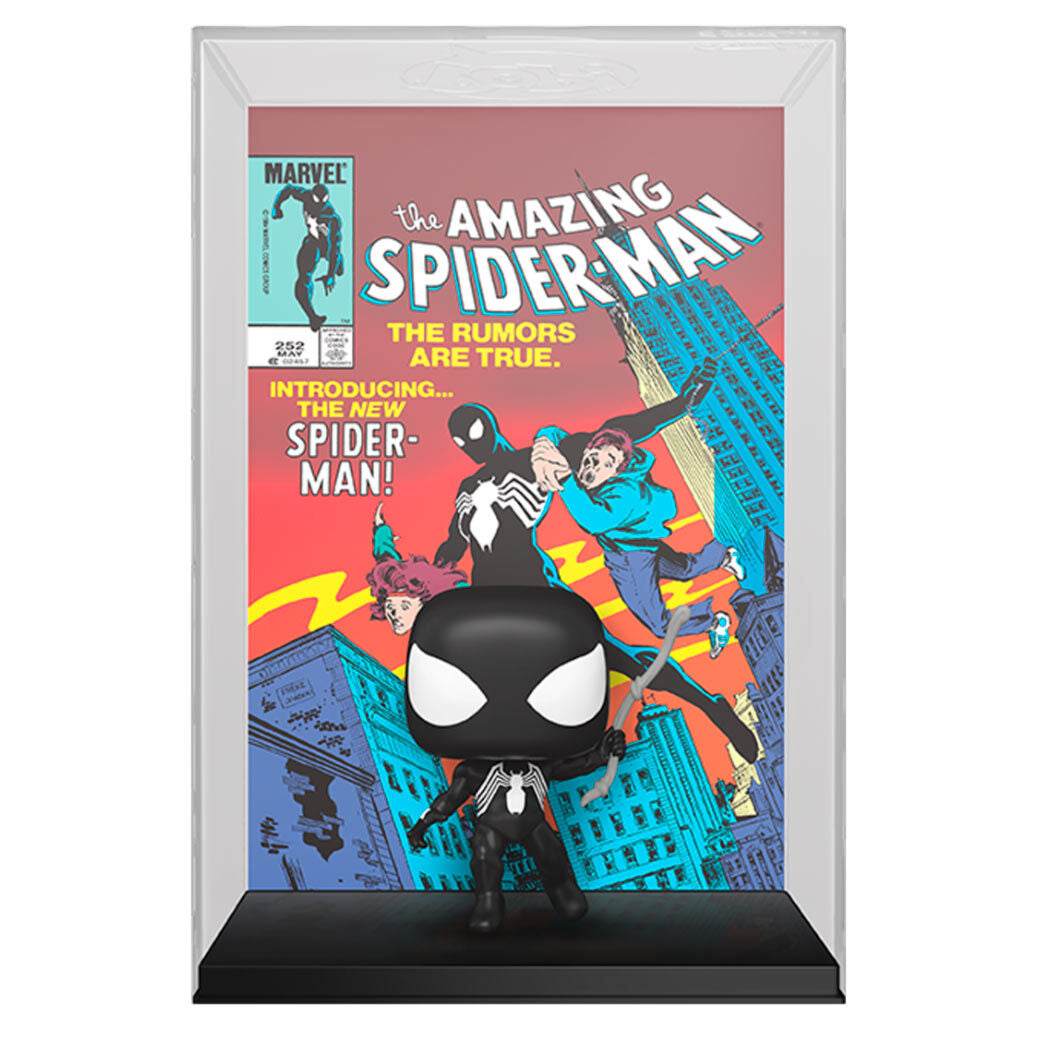 Marvel Spiderman Figura POP Comic Cover Amazing Spiderman