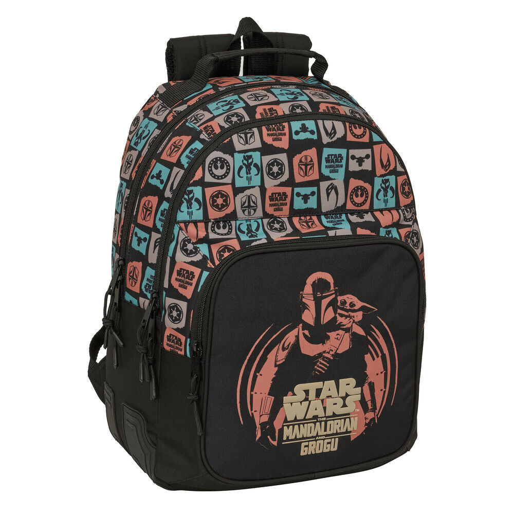 Safta Mochila Mandalorian & Grogu Star Wars 42cm adaptable