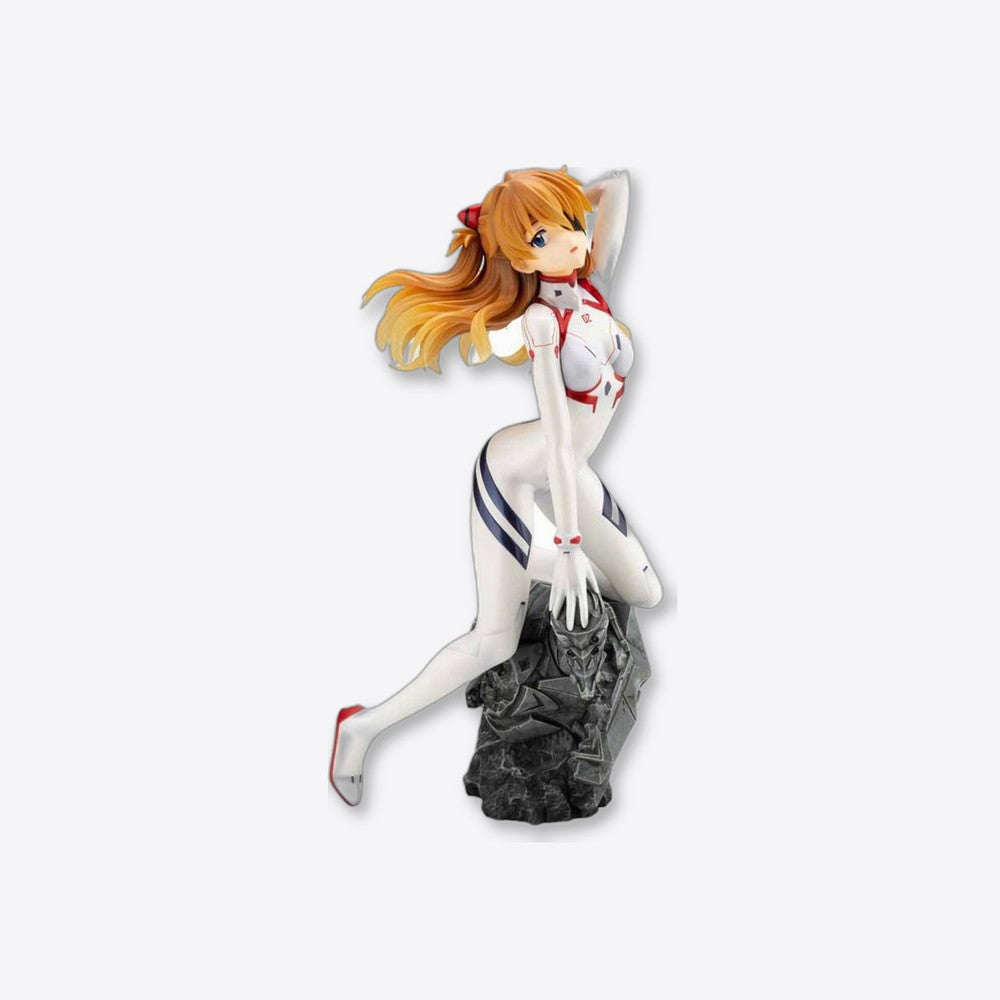 Figura kotobukiya evangelion asuka shikinami langley white plugsuit 23 cm (imagen 2 de 6)